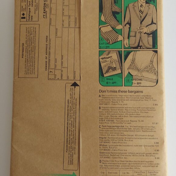 EATON'S 1976 Spring & Summer CATALOG - w/sleeve VG Con 698 Pages Vintage CANADA - Picture 12 of 12